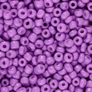 Glasperlen rocailles 8/0 (3mm) Sheer lilac
